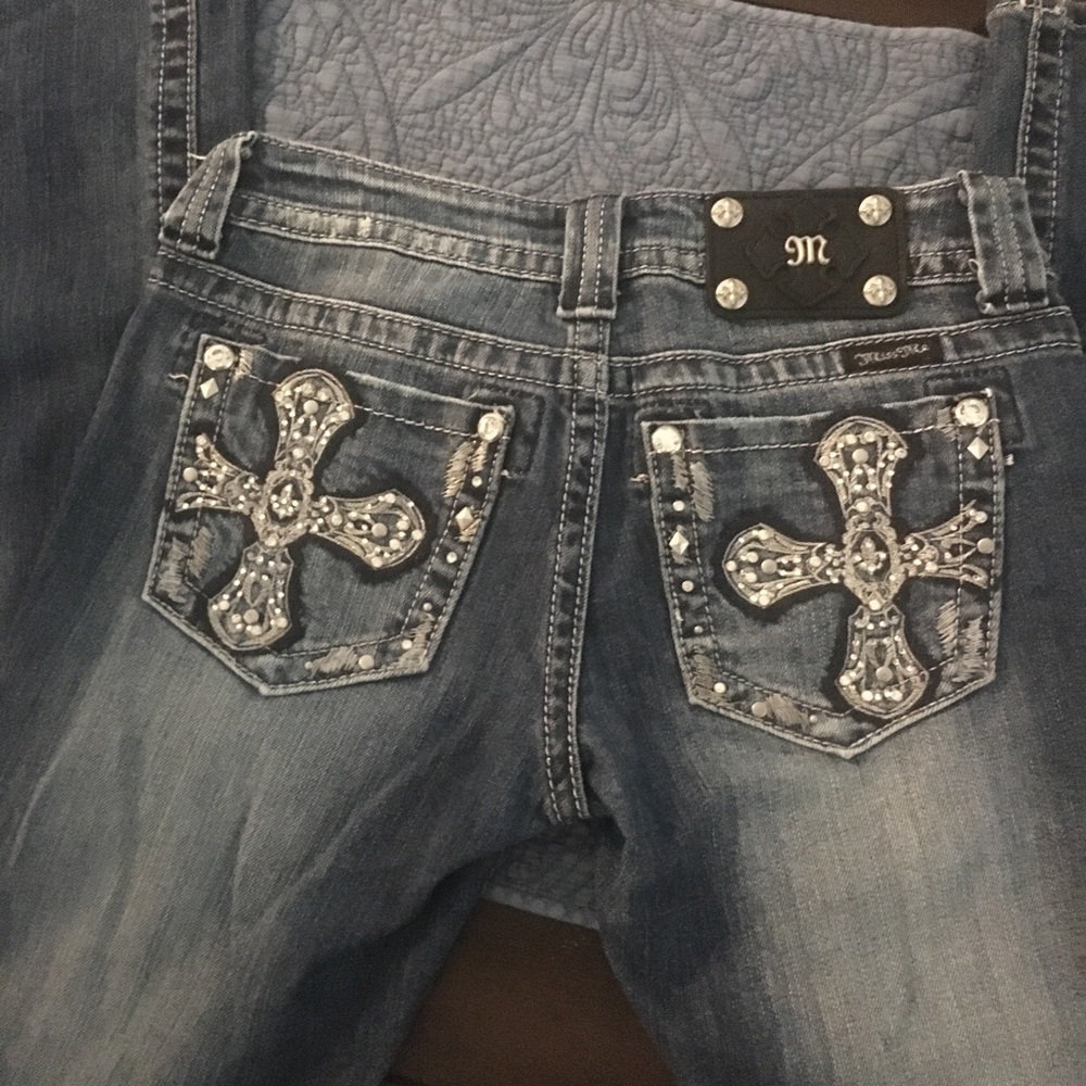 MissMe jeans: 2 are size 26 and 2 are size 16
